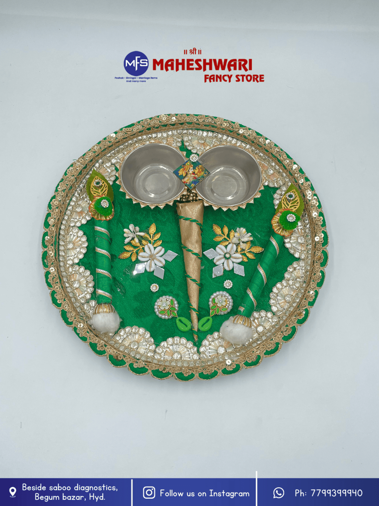 MFS Wedding Essentials - Mehndi Platter